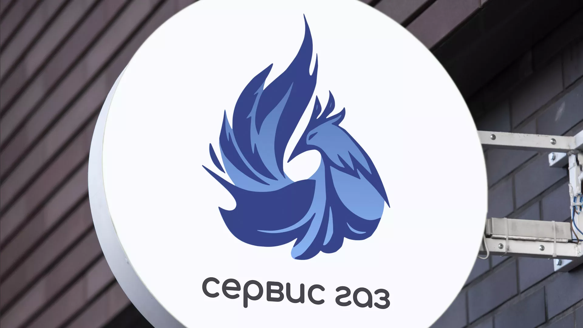 Создание логотипа «Сервис газ» в Голицыно