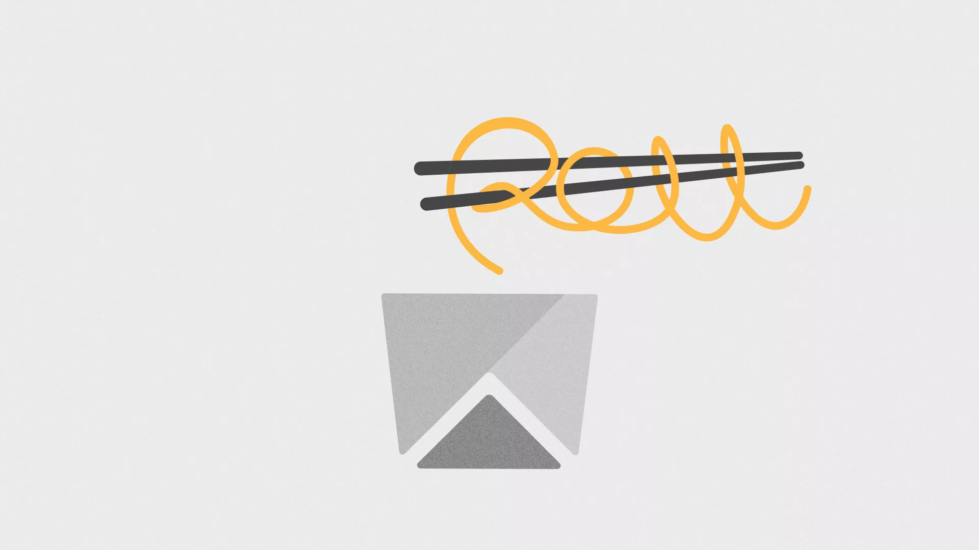 Оформление меню суши-бара «Roll Wok Club» в Голицыно